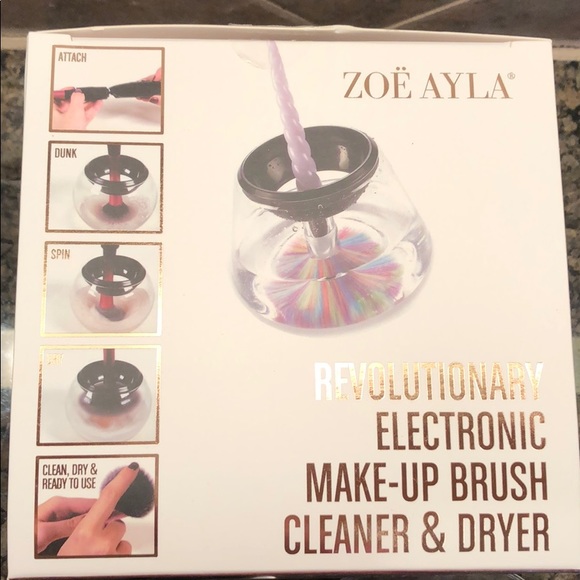 Zoe Ayla Makeup Nib Zoe Ayla Makeup Brush Cleaner Dryer Poshmark
